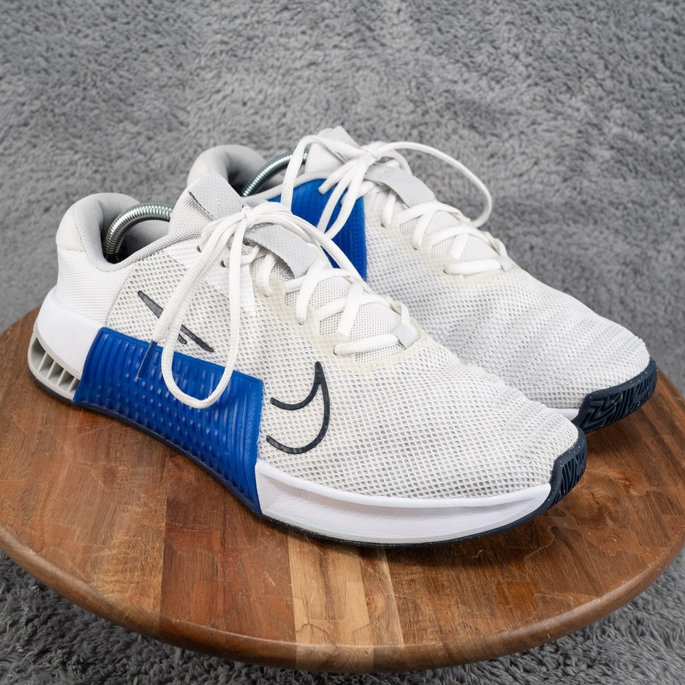 Nike Metcon 9 Men's Training Lifting Shoes Size 10.5 Blue/White